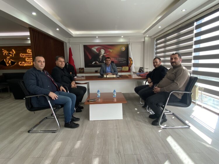 ŞANLIURFA TSO YÖNETİM KURULU ÜYESİ ÖMER FIRAT ODAMIZI ZİYARET ETTİ