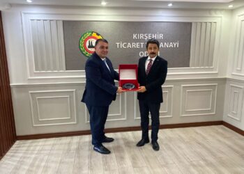 KIRŞEHİR VALİSİ MURAT SEFA DEMİRYÜREK’TEN ODAMIZA ZİYARET