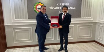 KIRŞEHİR VALİSİ MURAT SEFA DEMİRYÜREK’TEN ODAMIZA ZİYARET