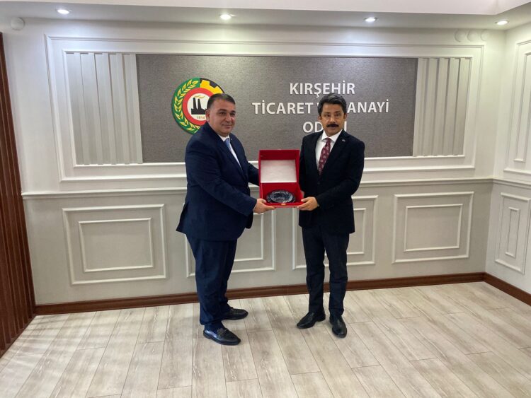 KIRŞEHİR VALİSİ MURAT SEFA DEMİRYÜREK’TEN ODAMIZA ZİYARET