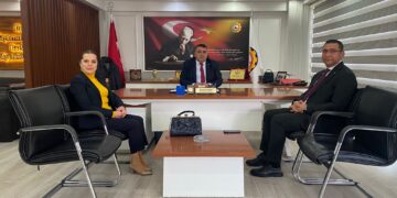 HALKBANK’TAN ODAMIZA ZİYARET