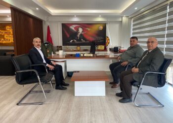 ÖZBAĞ BELDE BELEDİYE BAŞKANI İSMAİL ÇANAKÇI ‘DAN ODAMIZA ZİYARET