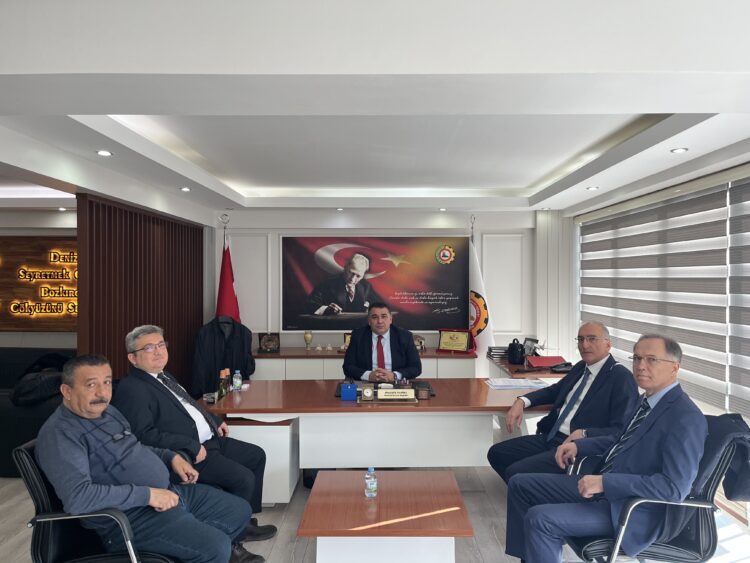 GELİR İDARESİ DAİRE BAŞKANLIĞI’NDAN ODAMIZA ZİYARET