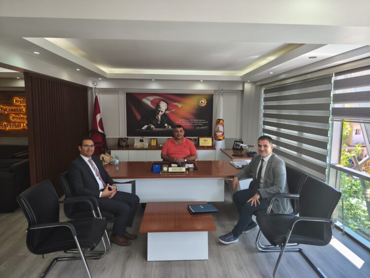 AHİLER KALKINMA AJANSIN’DAN BAŞKANIMIZA ZİYARET