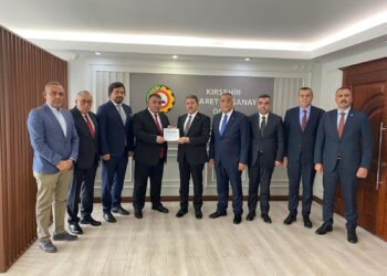 MİLLİYETÇİ HAREKET PARTİSİ HEYETİN’DEN ODAMIZA ZİYARET