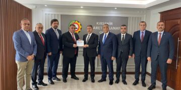 MİLLİYETÇİ HAREKET PARTİSİ HEYETİN’DEN ODAMIZA ZİYARET