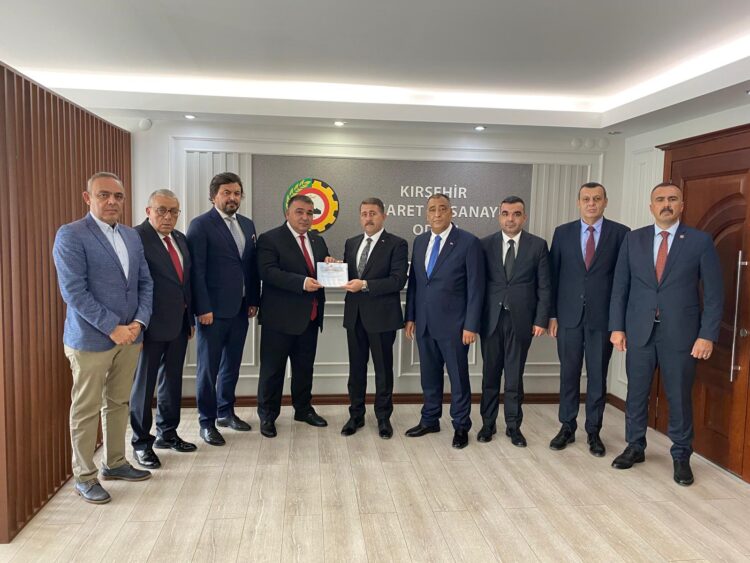 MİLLİYETÇİ HAREKET PARTİSİ HEYETİN’DEN ODAMIZA ZİYARET