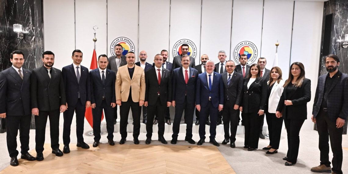 TÜRKİYE ODALAR VE BORSALAR BİRLİĞİ’NE ZİYARET