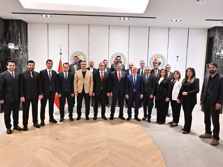 TÜRKİYE ODALAR VE BORSALAR BİRLİĞİ’NE ZİYARET